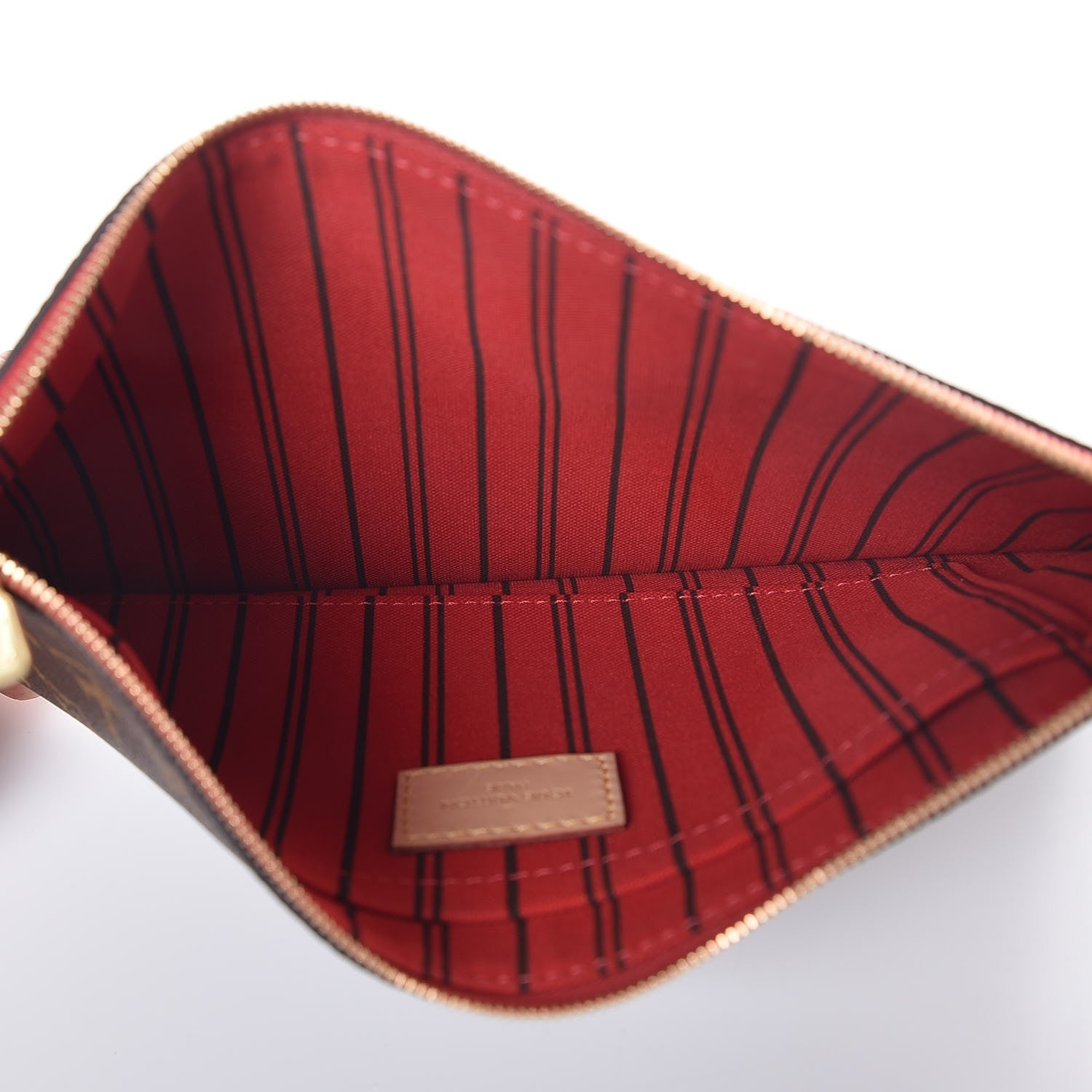 Louis Vuitton Monogram Neverfull MM GM Pochette Cherry 5 of 8