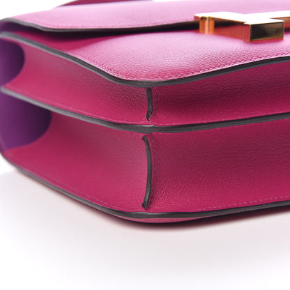 Hermes Evercolor Horseshoe Constance 24 Rose Pourpre Anemone 5 of 29