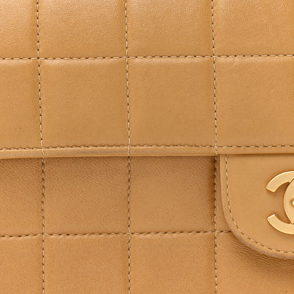 Chanel Lambskin East West Chocolate Bar Flap Beige 10 of 18