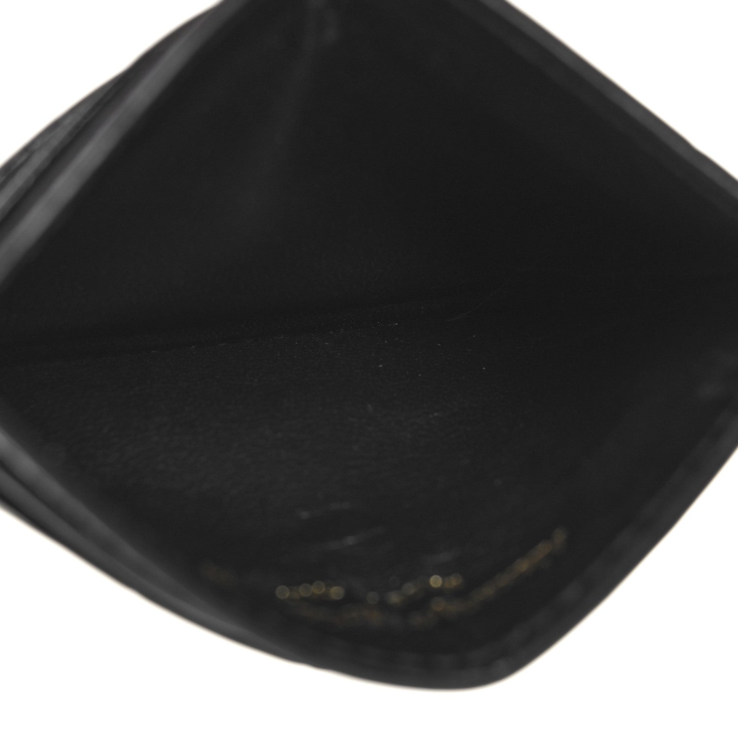 Alexander McQueen Patent Crocodile Embossed Skull Card Holder Black 5 of 6