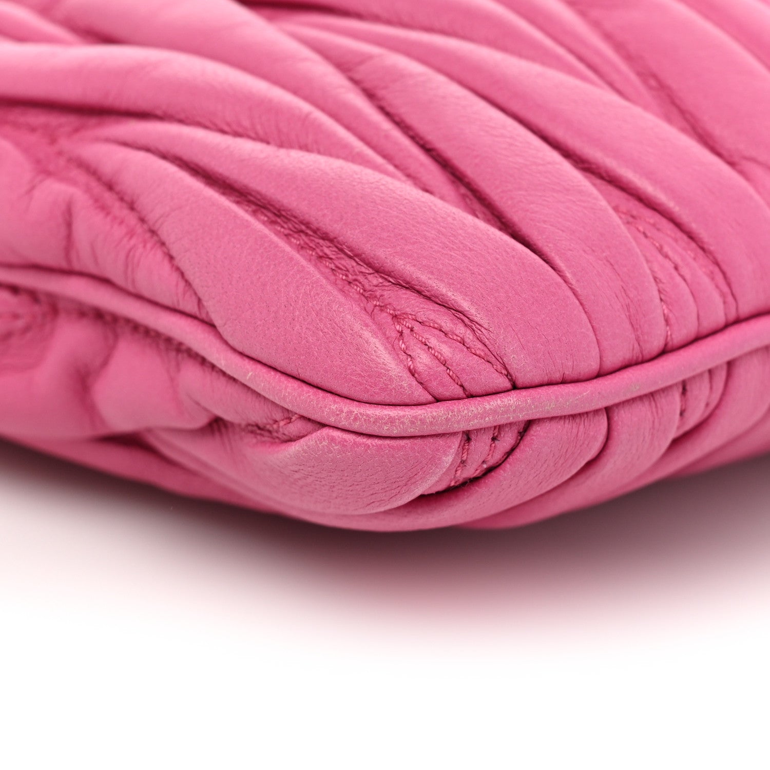 Miu Miu Nappa Matelasse Crossbody Peonia 7 of 11
