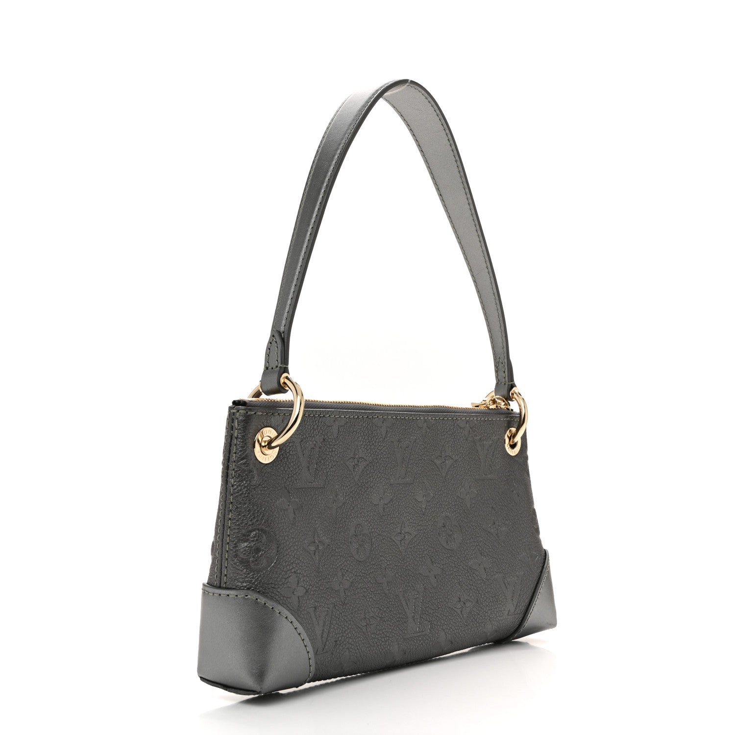 Louis Vuitton Shimmery Empreinte Pochette Sevres Gun Metal 3 of 12