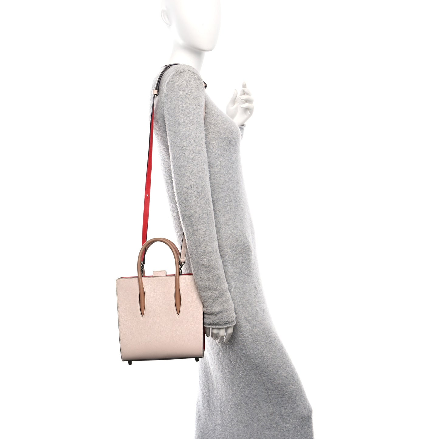 Calfskin Studded Small Paloma Ballerina