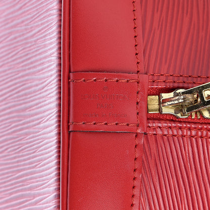 Louis Vuitton Epi Alma PM Castillan Red 11 of 13
