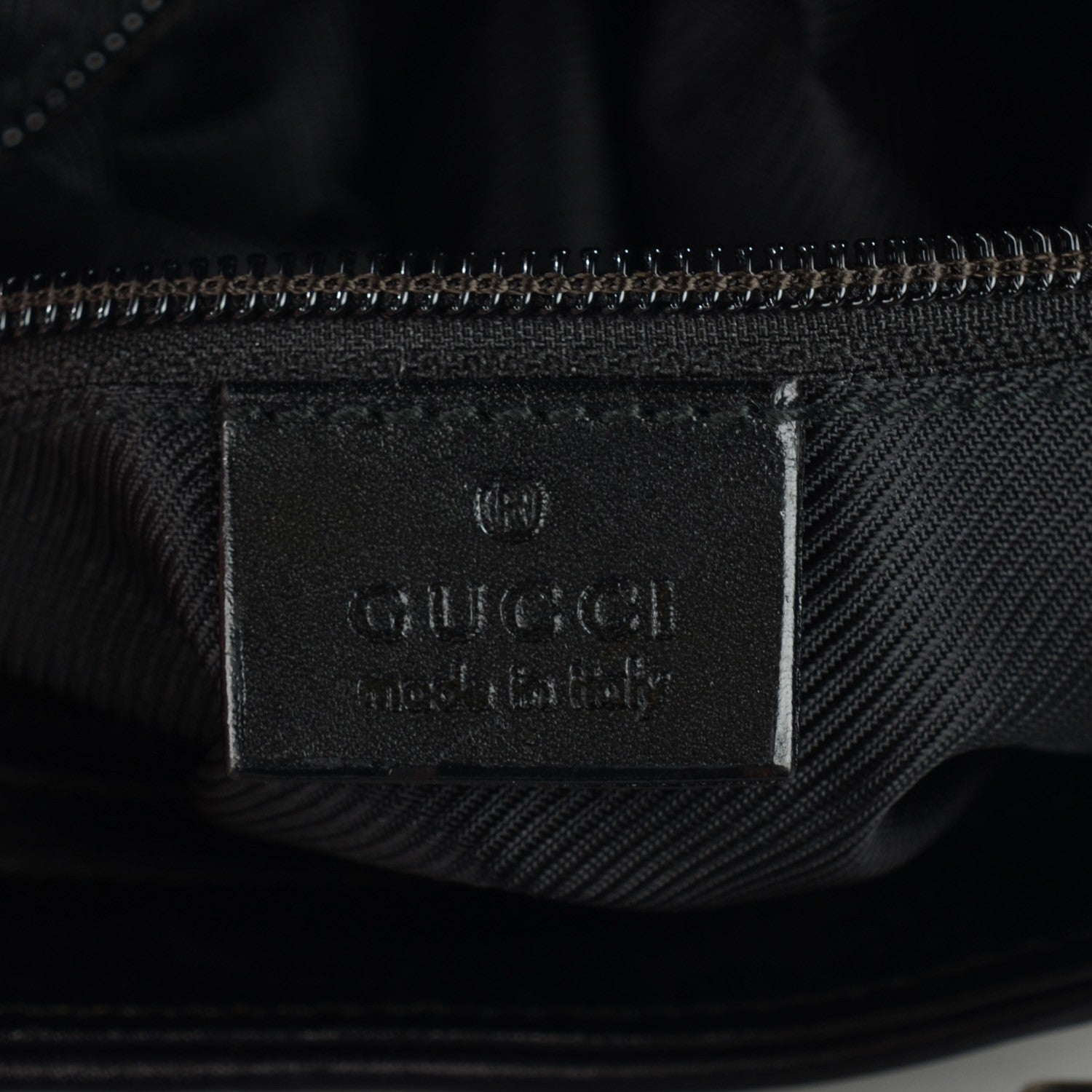 Gucci Monogram Small Flat Messenger Bag Brown 7 of 9
