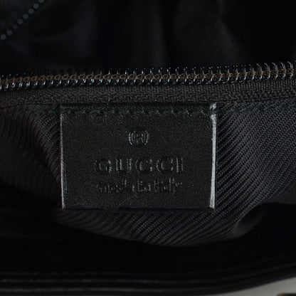 Gucci Monogram Small Flat Messenger Bag Brown 7 of 9