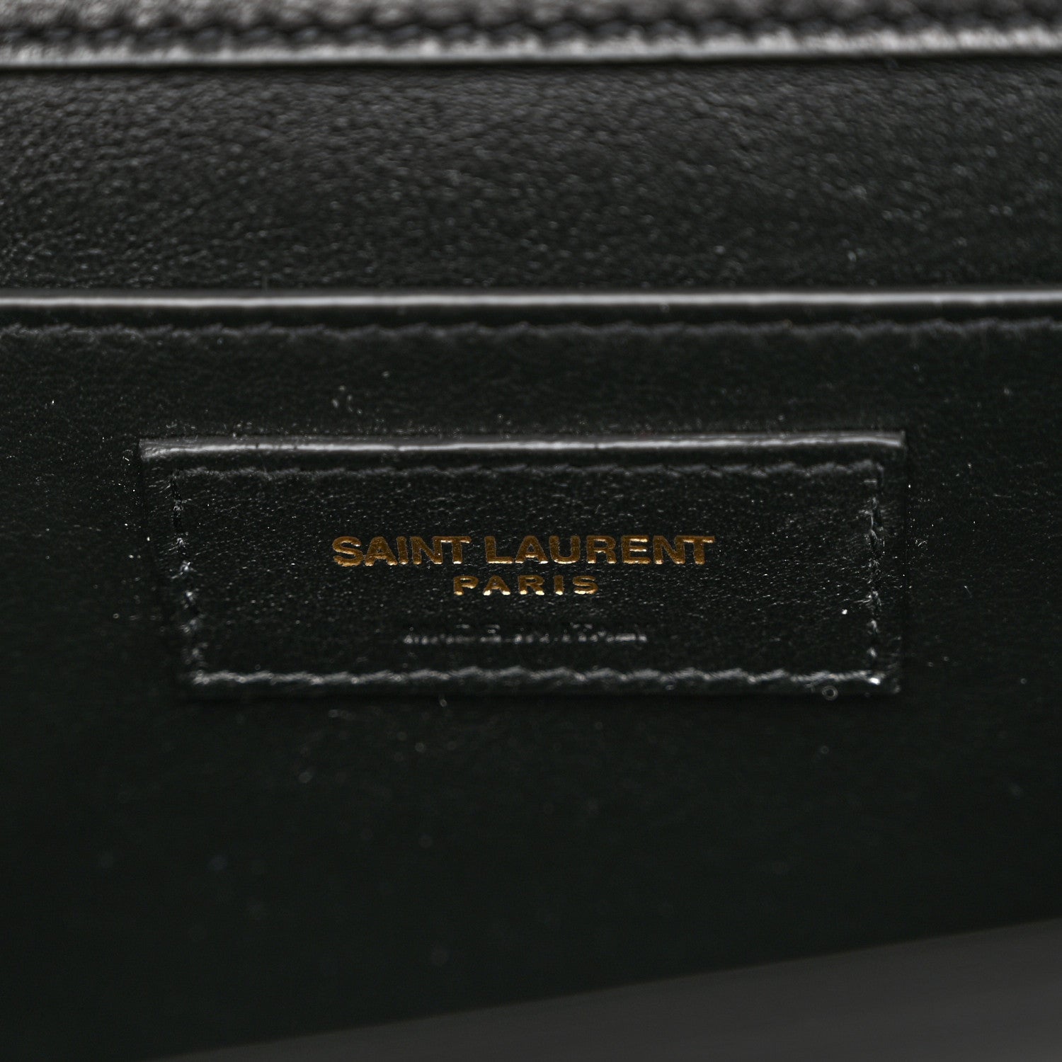 Saint Laurent Lambskin Quilted Mini Square Crossbody Black 6 of 10