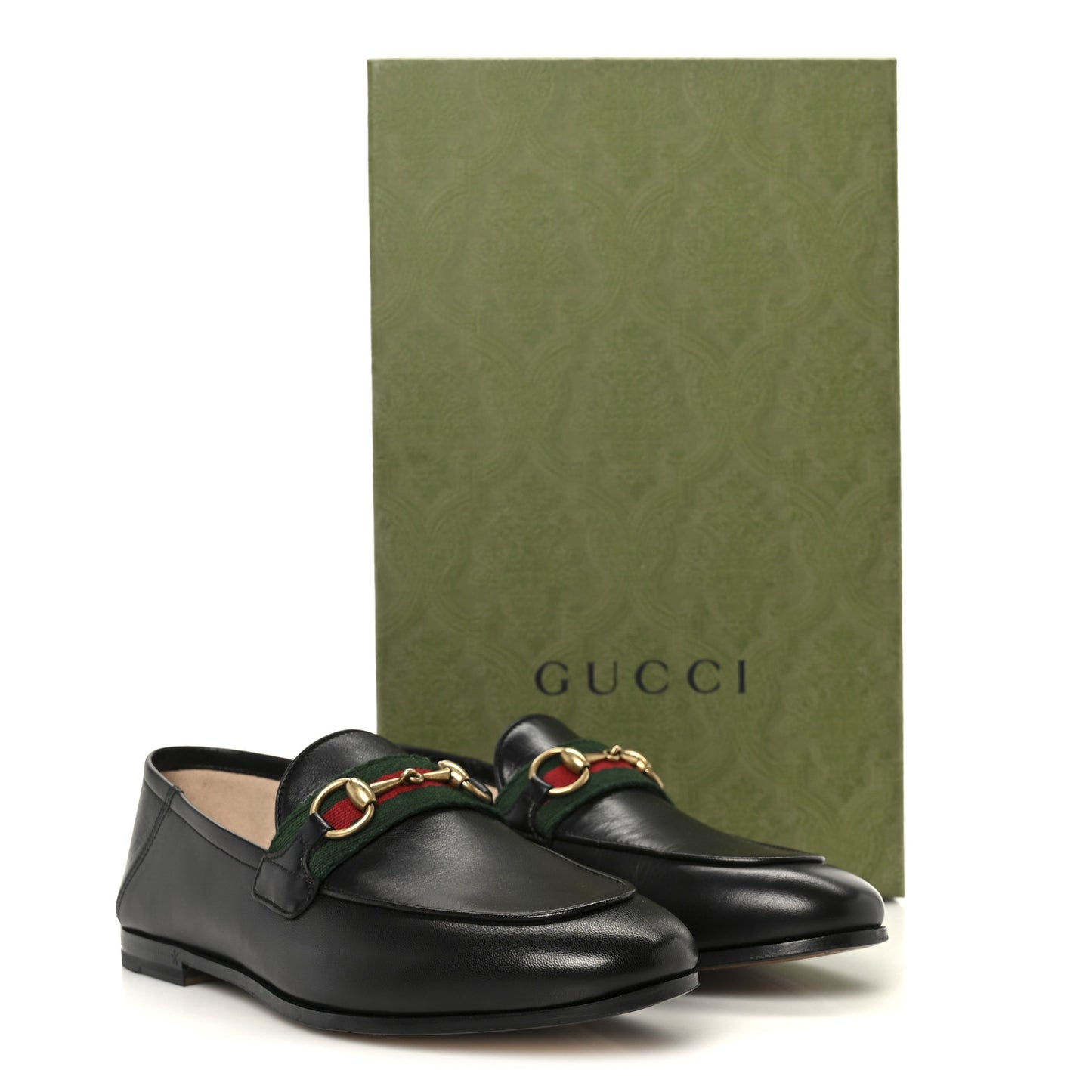 Malaga Kid Web Womens Horsebit Loafers 35 Black
