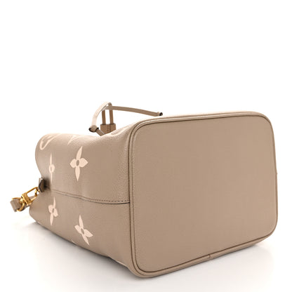 Louis Vuitton Empreinte Monogram Giant Neonoe MM Tourterelle Creme 5 of 10