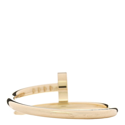 Cartier 18K Yellow Gold Small Juste Un Clou Ring 55 7.25 3 of 6