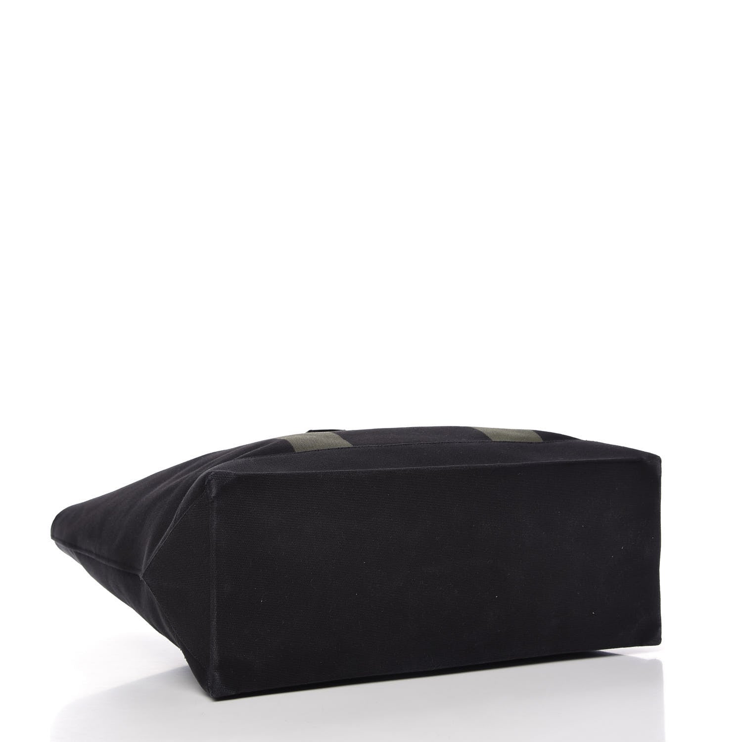 Saint Laurent Canvas Beach Shopping East West Tote Black 4 of 16