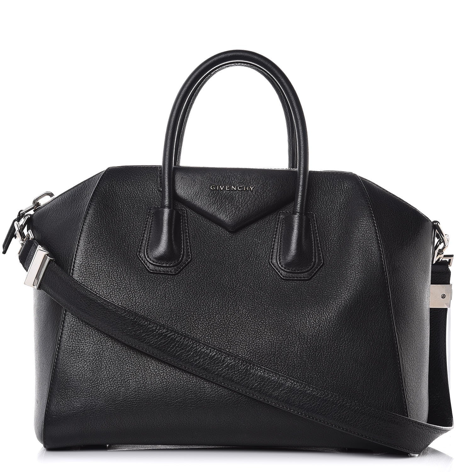Givenchy Sugar Goatskin Medium Antigona Black 1 of 15