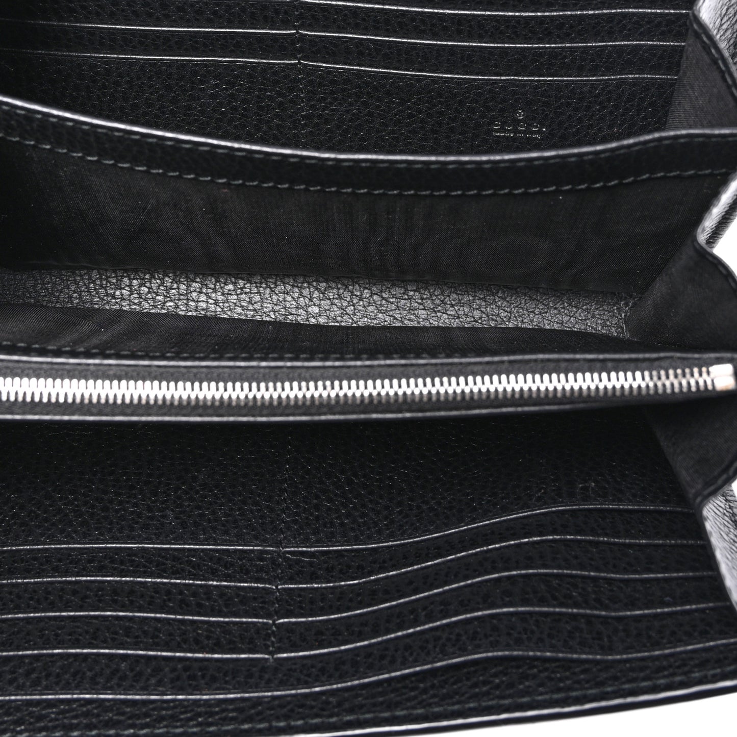 Calfskin Mini Dionysus Chain Wallet Black