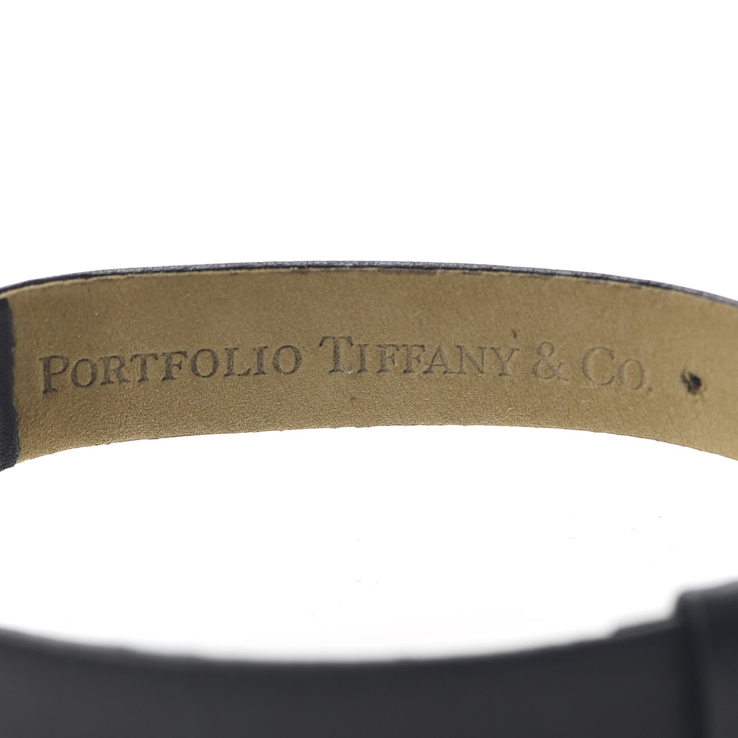 Tiffany Stainless Steel Calfskin 24mm Portfolio Quartz Watch 7 of 8