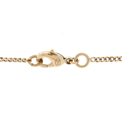 Chanel Baguette Crystal Moon CC Necklace Gold 4 of 4