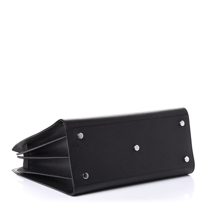 Saint Laurent Grained Calfskin Small Sac De Jour Black 6 of 9