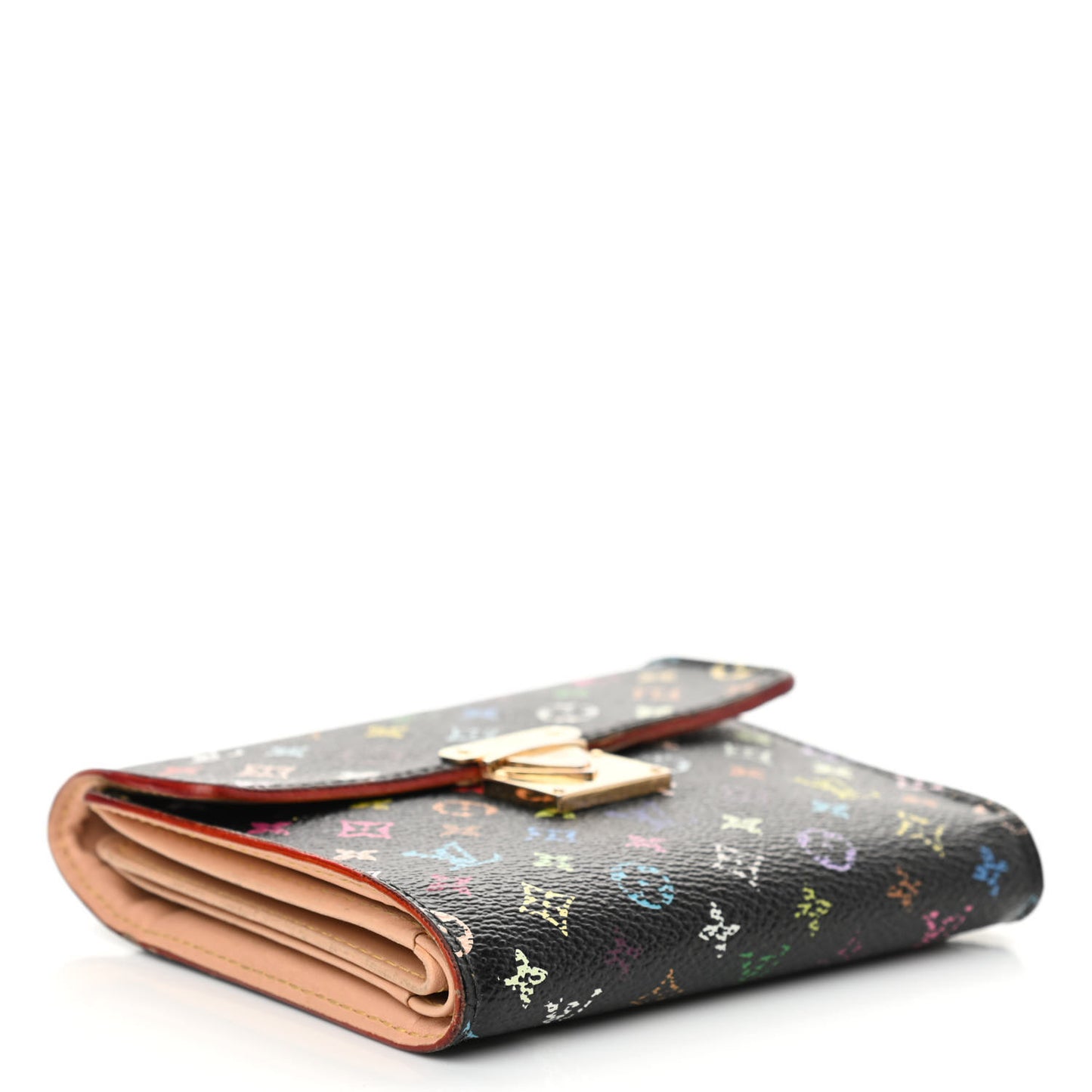 Monogram Multicolor Koala Wallet Black