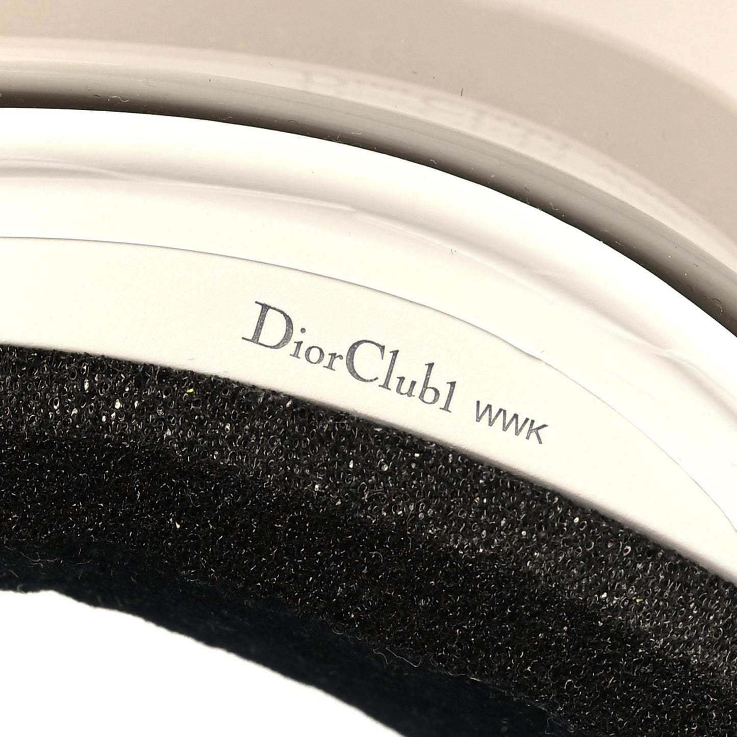 Mirrored DiorClub1 Sun Visor Navy