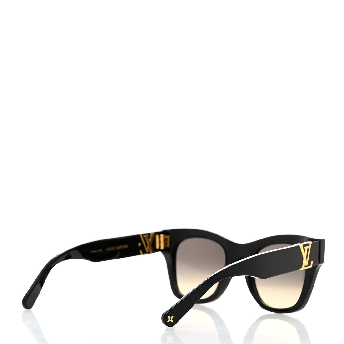 Acetate Square Sunglasses Z1516W Black
