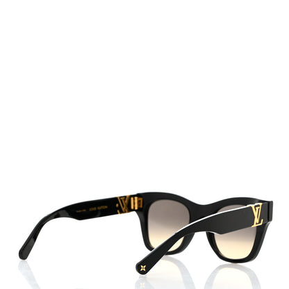 Louis Vuitton Acetate Square Sunglasses Z1516W Black 4 of 7