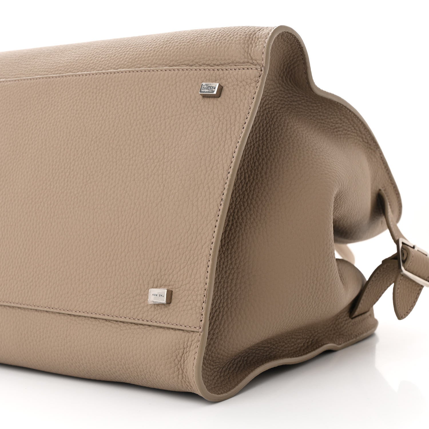 The Row Matte Grained Calfskin Soft Margaux 15 Silk 9 of 9