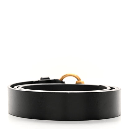 Gucci Calfskin Horsebit Buckle Belt 90 36 Black 2 of 6