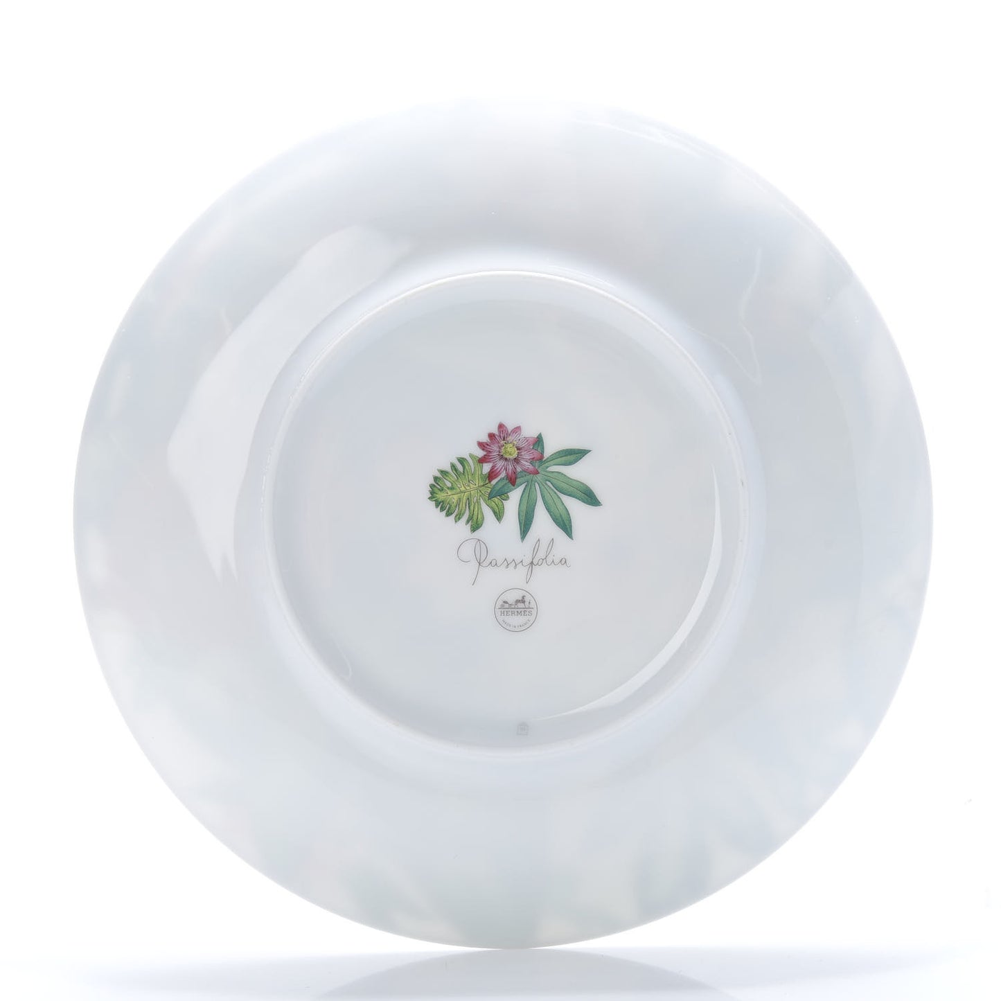 Porcelain Passifolia Dessert Plate N°2 Set of 2