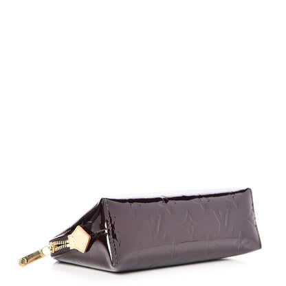 Louis Vuitton Vernis Cosmetic Pouch Amarante 4 of 6