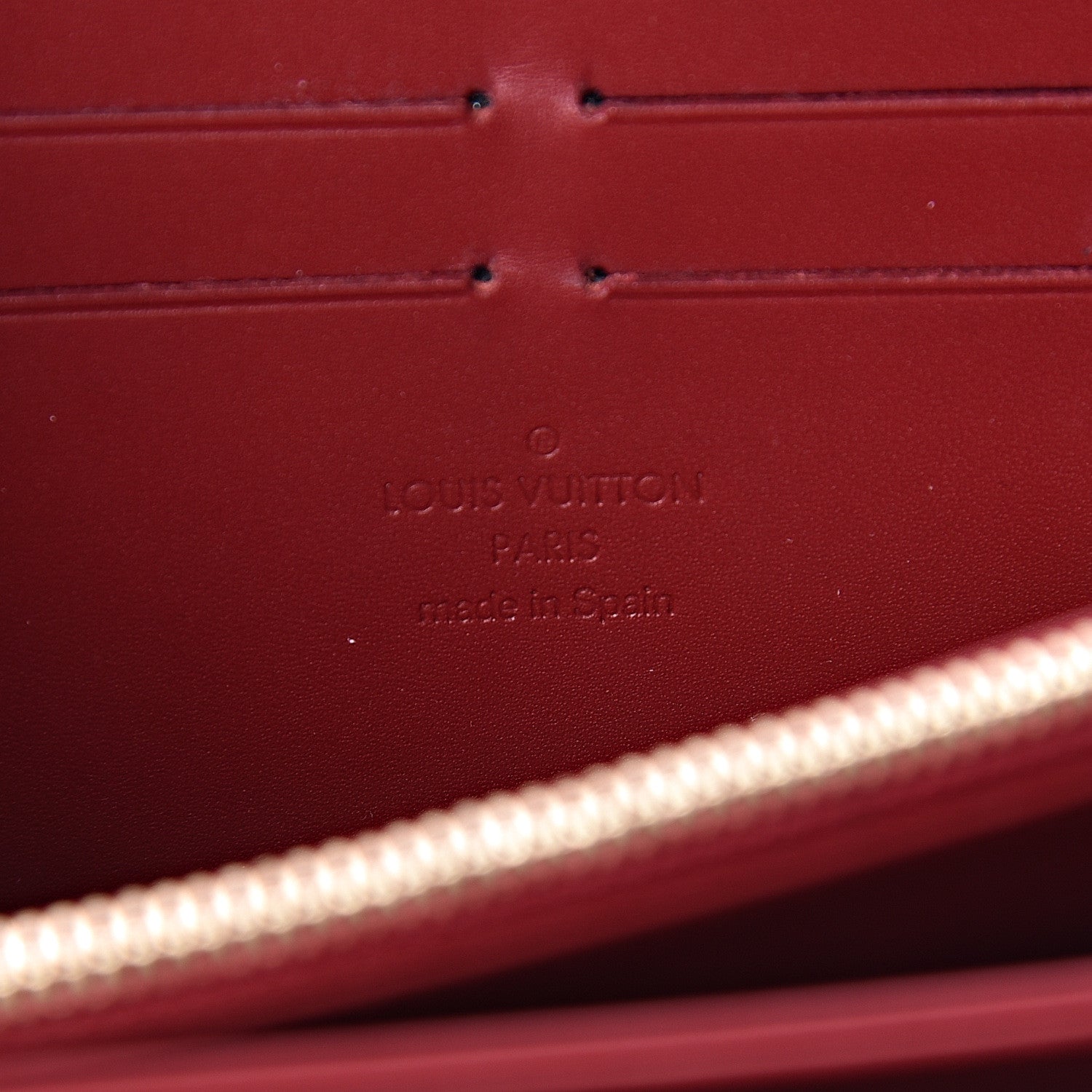 Louis Vuitton Vernis Zippy Wallet Pomme D'Amour 6 of 9