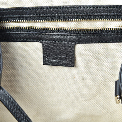 Gucci Pebbled Calfskin Large Soho Shoulder Bag Black 6 of 10