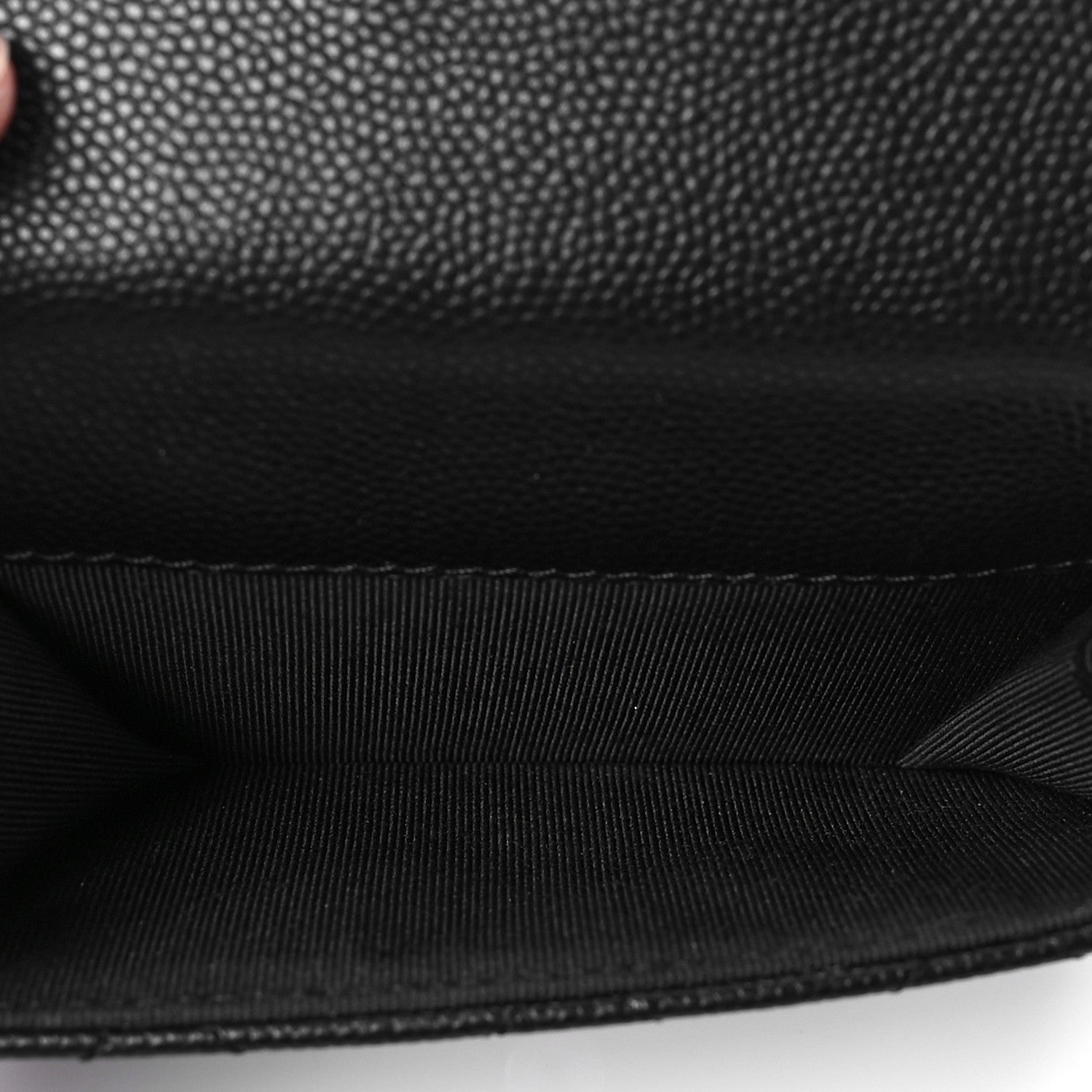 Chanel Caviar Quilted Double Flap Wallet Black 5 of 8
