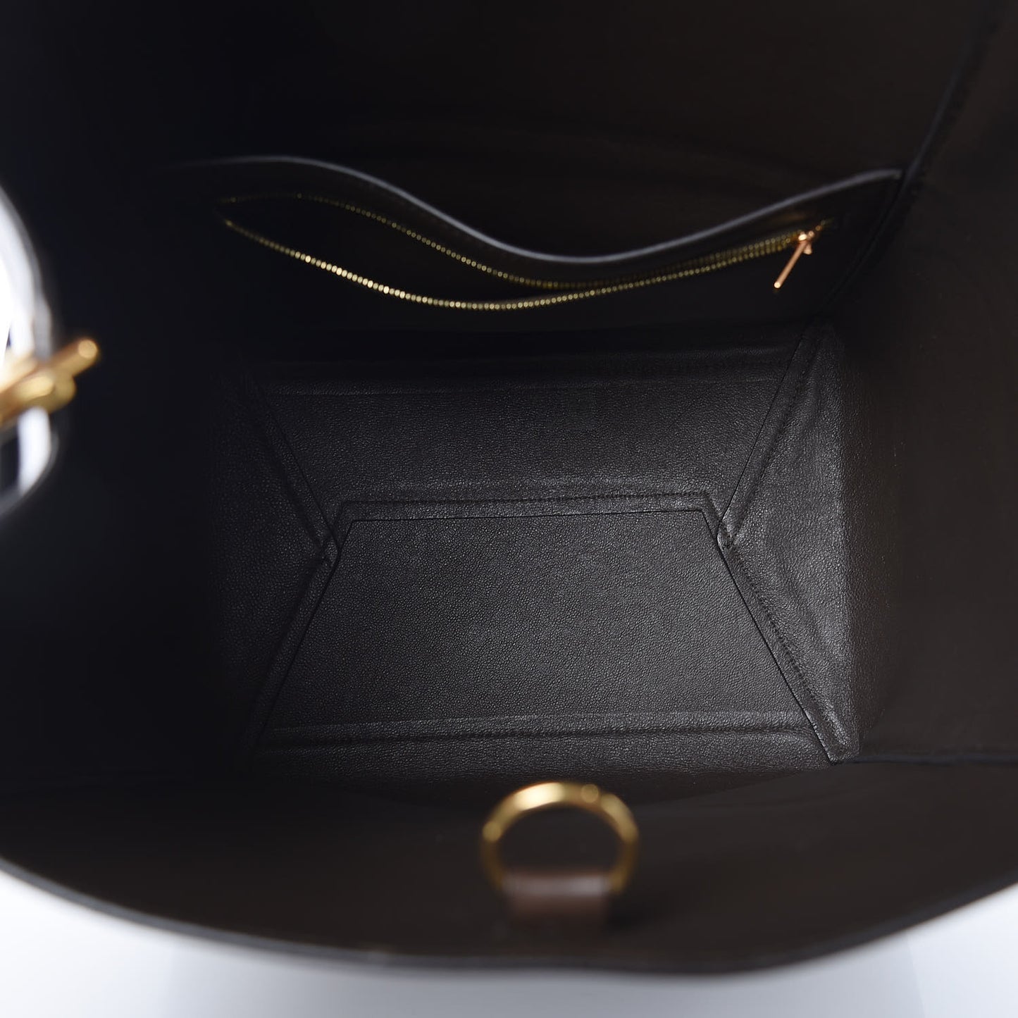 Supersoft Calfskin Sangle Bucket Bag Wood