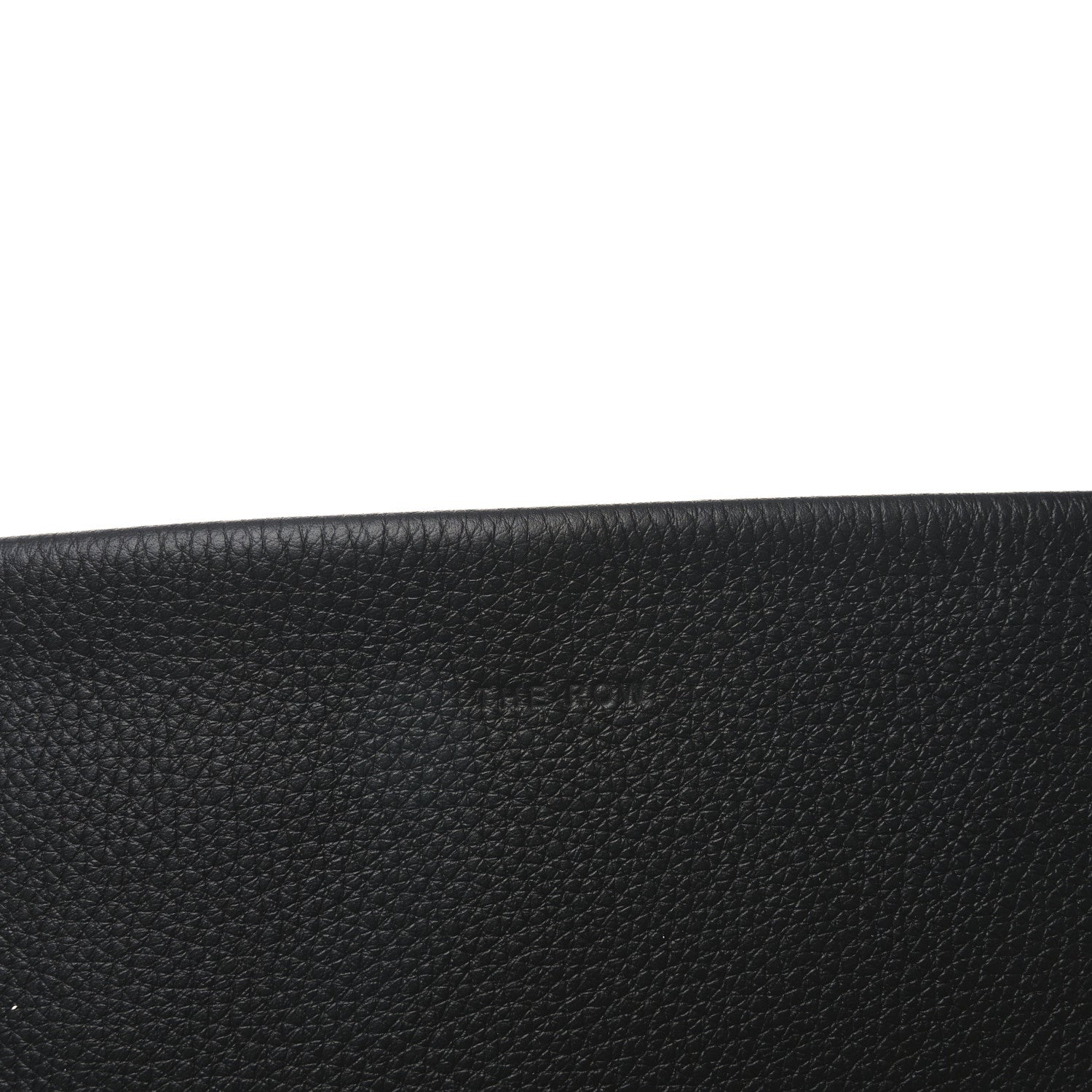 The Row Grained Calfskin Large N/S Park Tote Black 6 of 9