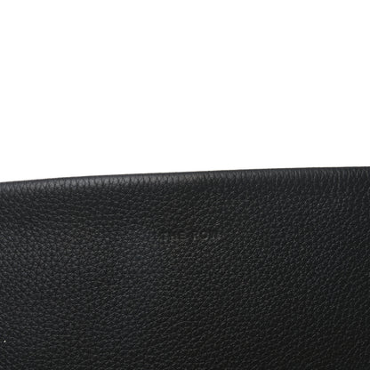 The Row Grained Calfskin Large N/S Park Tote Black 6 of 9