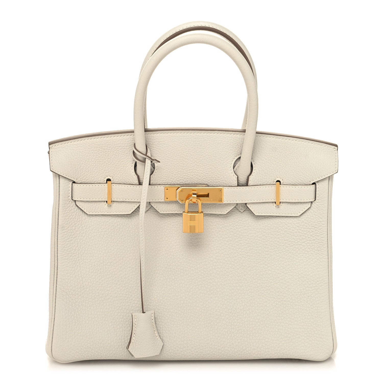 Hermes Togo Birkin 30 Gris Pale 1 of 12