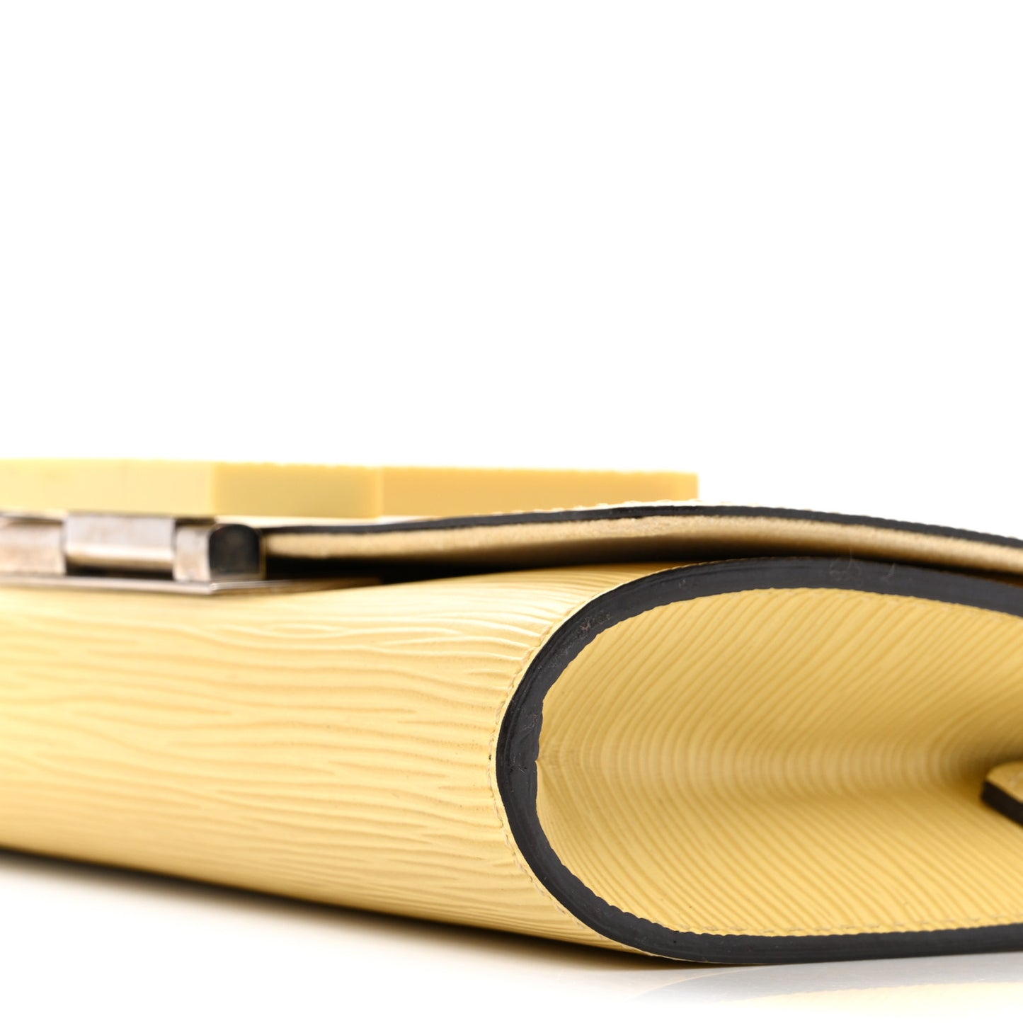 Epi Louise Strap PM Jaune Pale