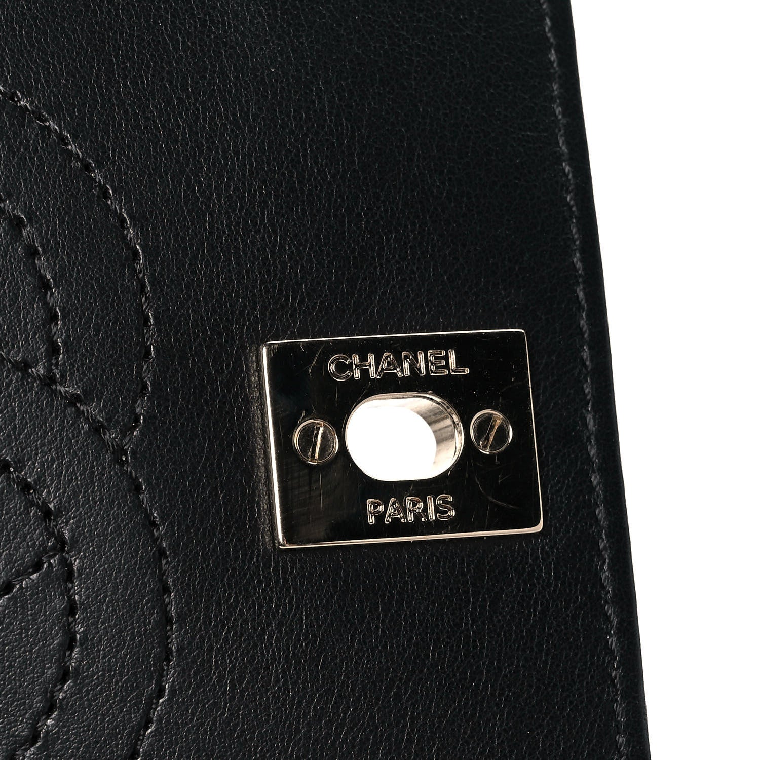 Chanel Calfskin Chevron Quilted Mini Statement Flap Black 7 of 12