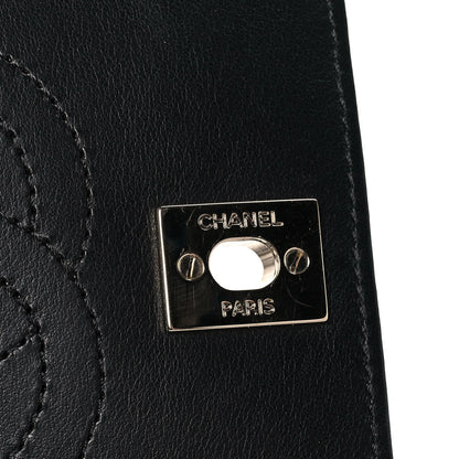 Chanel Calfskin Chevron Quilted Mini Statement Flap Black 7 of 12