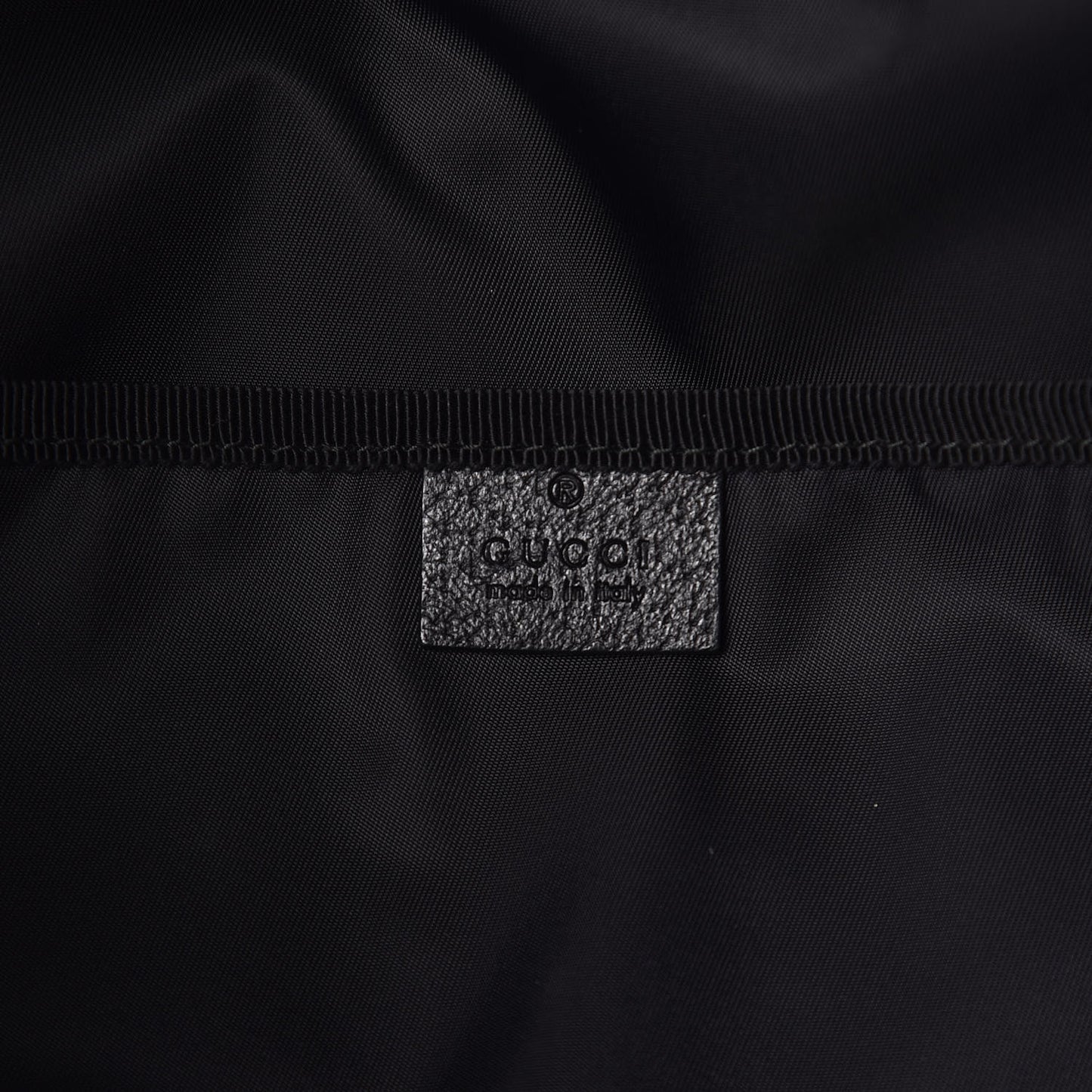Monogram Large Diaper Bag Black