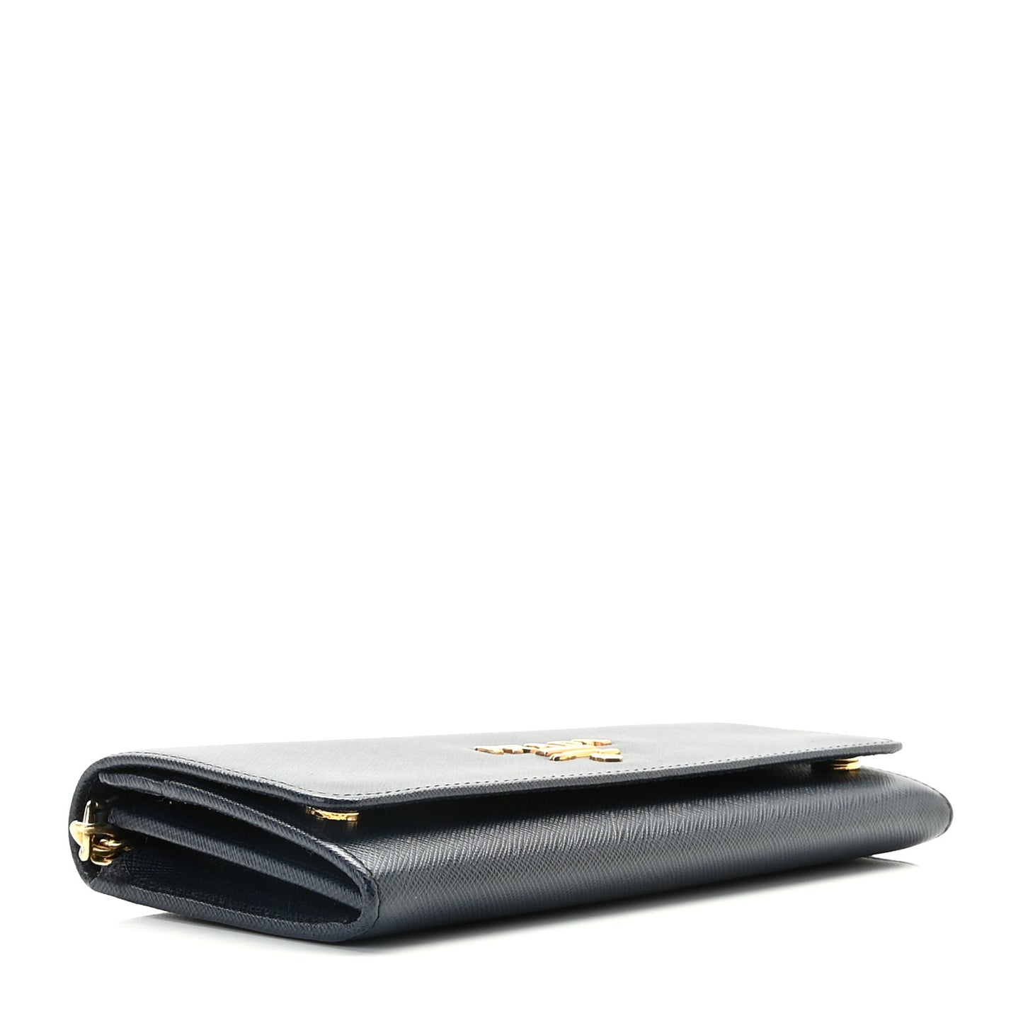 Saffiano Lux Chain Wallet Baltico