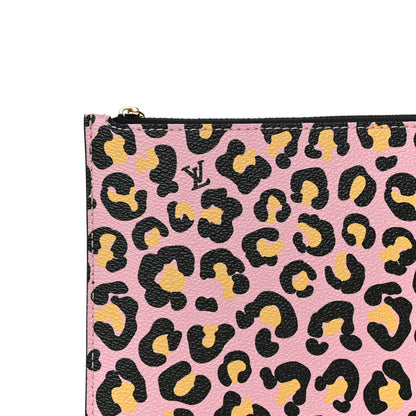 Louis Vuitton Monogram Giant Wild At Heart Neverfull MM Pochette Black 7 of 9