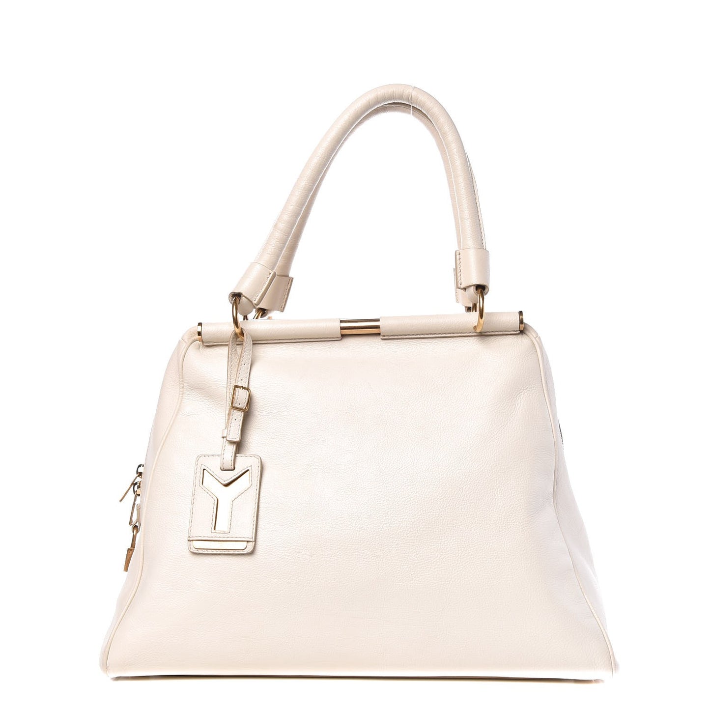 Goatskin Medium Majorelle White