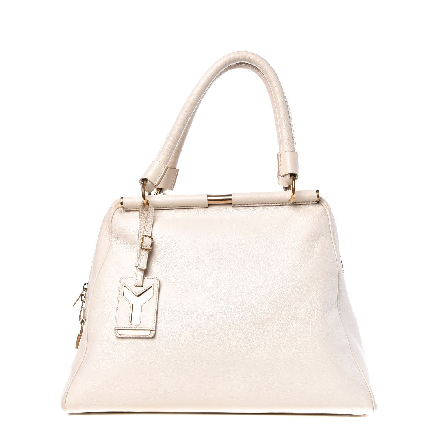 Saint Laurent Goatskin Medium Majorelle White 1 of 10
