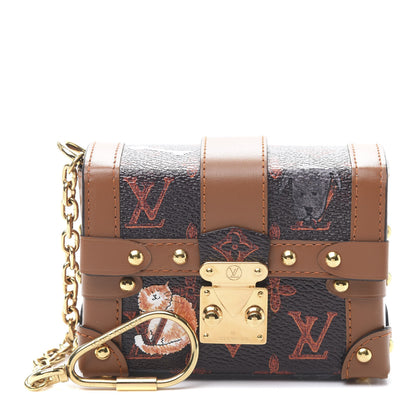 Louis Vuitton Catogram Essential Trunk Orange Marron 1 of 6