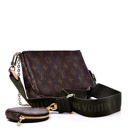 Louis Vuitton Monogram Multi Pochette Accessories Kaki 2 of 9