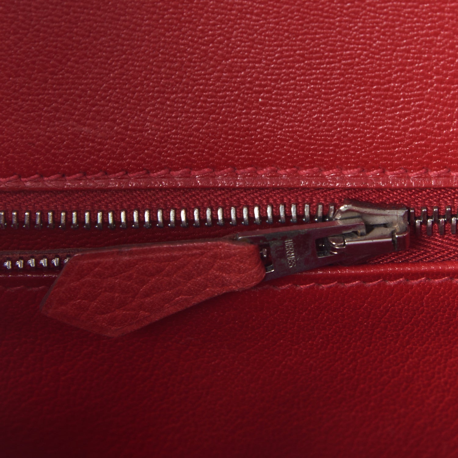 Hermes Ardennes Birkin 35 Rouge Vif 15 of 29
