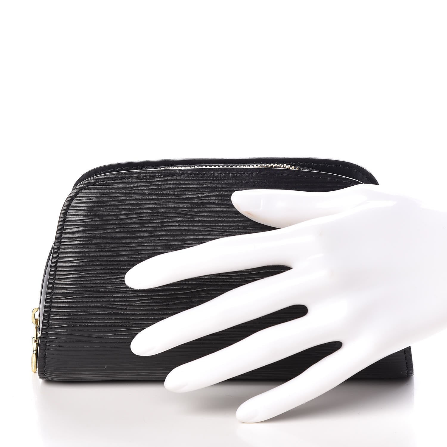Louis Vuitton Epi Dauphine 17 Cosmetic Pouch Black 2 of 6