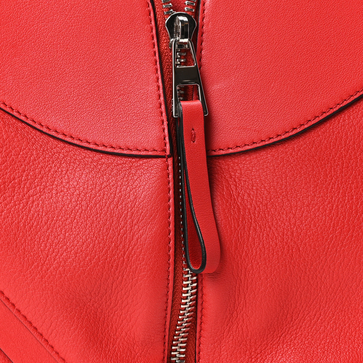 Calfskin Small Hammock Shoulder Bag Scarlet Red