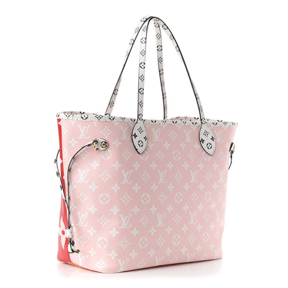 Louis Vuitton Monogram Giant Neverfull MM Rouge 4 of 13