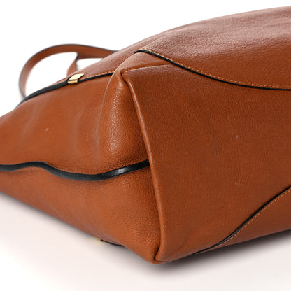 Chloe Calfskin Isa Tote Caramel 8 of 12